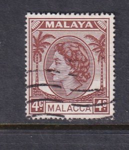 Malaya Malacca 1954 Sc 31 4c Used