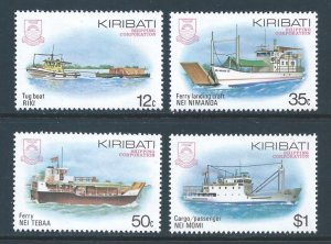 Kiribati #440-3 NH Local Ships