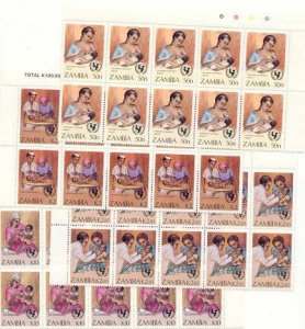 Zambia - Year of Child #440-3 MNH x10