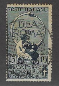 Italy SC#122 Used Fine $45.00...Fill great Spots!