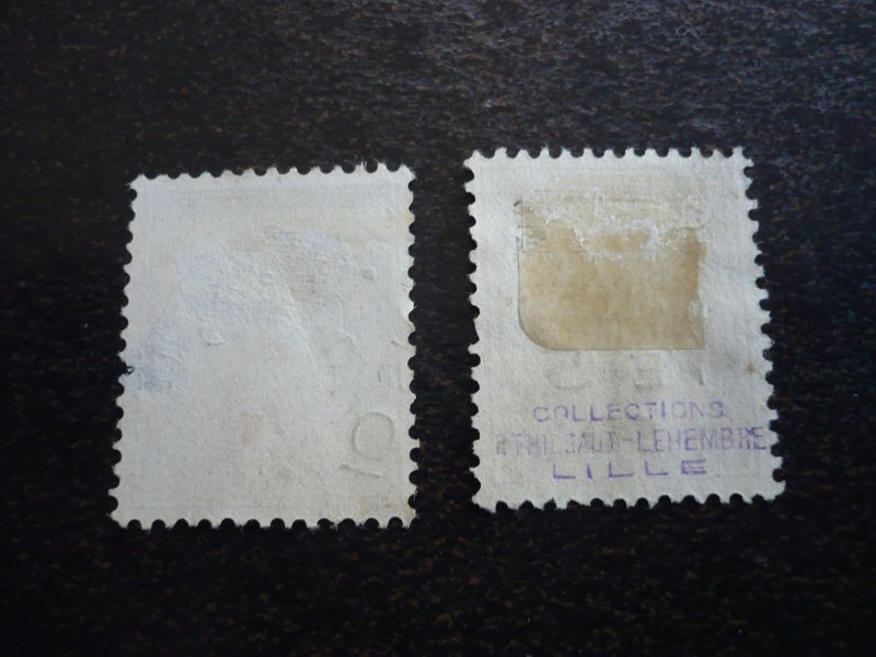 Stamps - Transvaal - Scott# 123-124 - Used Part Set of 2 Stamps