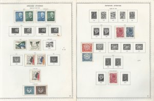 Sweden Collection 1967 to 1973 on 13 One-Sided Minkus Specialty Pages