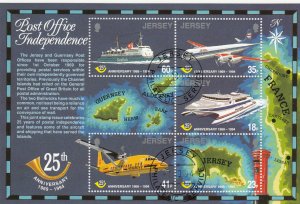 Jersey 1994 Post Office Independence M/Sheet - Fine Used