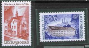 Luxembourg Scott 639-640 MNH** 1980 set