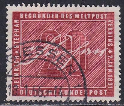 Germany # 738, Numeral & Signature, Used, Third Cat.