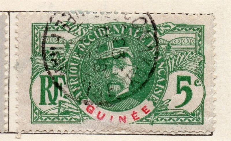 French Guinee 1906 Early Issue Fine Used 5c. 135953