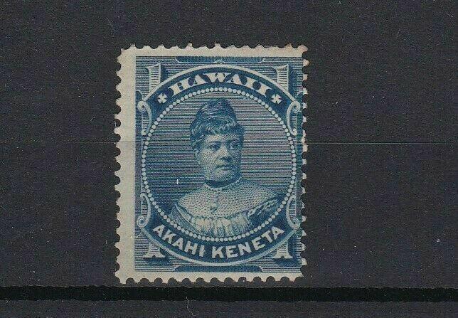 hawaii 1875 - 1886 1 cent mounted mint  stamp r13061