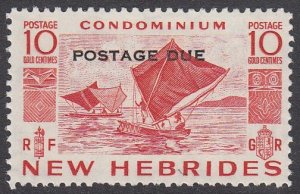 New Hebrides (British) J12 MNH CV $2.25