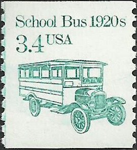 # 2123 MINT NEVER HINGED ( MNH ) SCHOOL BUS