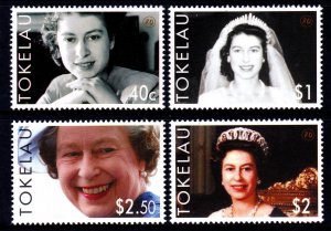 Tokelau 2006 Queen Elizabeth II Complete Mint MNH Set SC 342-345