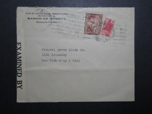 Colombia 194x Censor Cover to USA / Light Fold - Z12036