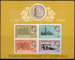 Ghana 1964  SC# 167-70a S/S MNH L189