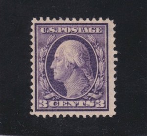 US 333 3c Washington Mint VF OG H SCV $27.50