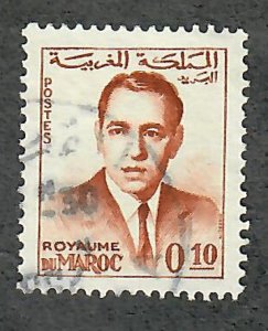 Morocco #78 King Hassan used single