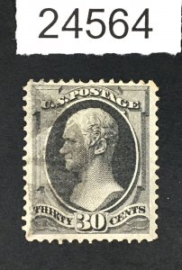 MOMEN: US STAMPS # 154  USED $300 LOT #24564