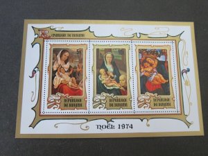 Burundi 1974 Sc C476a Christmas Religion MNH