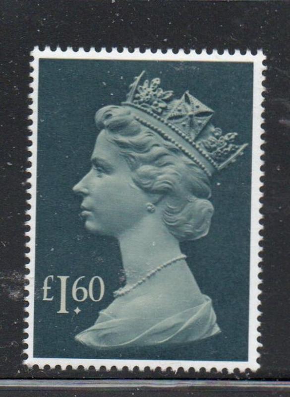 Great Britain Sc MH174 1987 £1.60 QE II Machin Head stamp mint NH