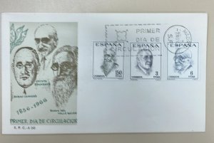 PN) 1966 SPAIN, BIRTH ANNIVERSARIES OF RAMÓN MARÍA DEL VALLE INCLÁN,