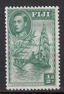 Fiji - 1948 KGVI 1/2p Perf.12 Sc# 117d - MNH(5545)