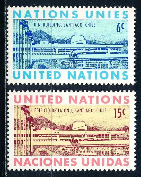 United Nations - New York #194-195  Set of 2 MNH