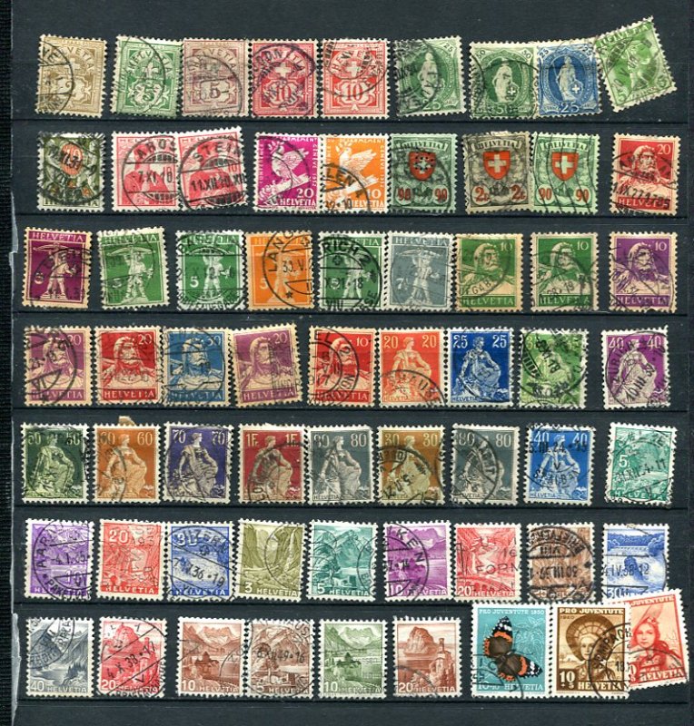 Worldwide Accumulation Switzerland Norway Italy Austria Yugoslavia Used  7735