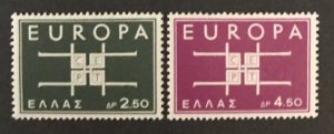 Greece 1963 #768-9, MNH, CV $5.25
