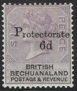 BECHUANALAND 1888 QV PROTECTORATE 6D