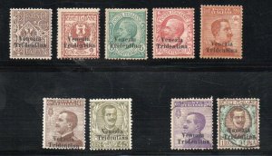 Austria / Italian Occupation - Sc# N52 - N60 MH & Used     /      Lot 0824235