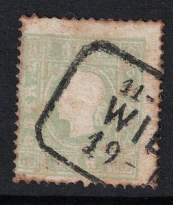 Austria SC# 8 Used / Piece & Hinge Rems  - S24284