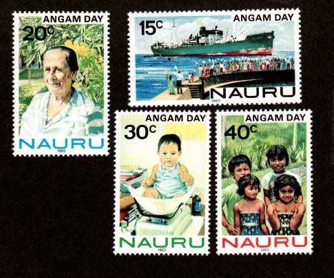 Nauru 273-276 Mint NH!