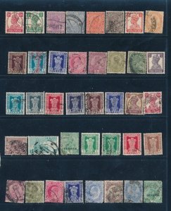 D389882 India Nice selection of VFU Used stamps