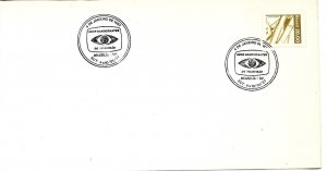 BRAZIL 1987 INAUGURATION OF TV  BANDERAINTES TELEVISION STATION COVER