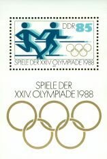 Germany Olympics Lot 6 , 1 souvenir sheet