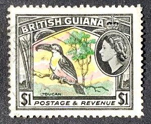 British Guiana #265 Used FVF 2021 CV $3.50 ….. (XSP8)