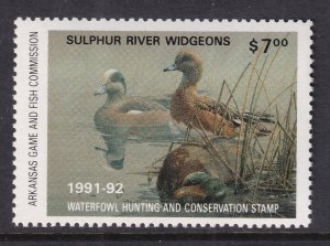 US Arkansas 11 Ducks MNH VF