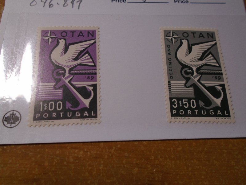 Portugal  #  846-47  MNH