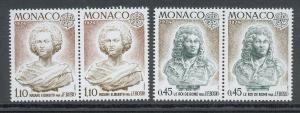 MONACO 1974 EUROPA set in pairs MNH........................................87033