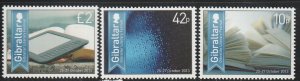 Gibraltar 2013 Literary Festival Sc 1375-1377 MNH A1273