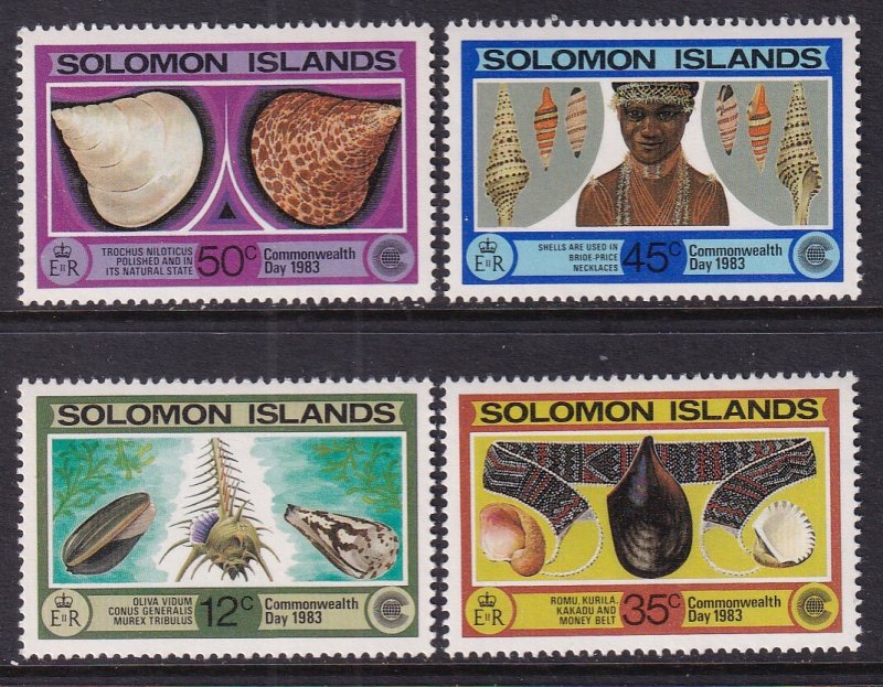 Solomon Islands 492-496 MNH VF