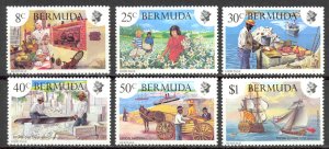 Bermuda Sc# 406-411 MNH 1980 Commonwealth Finance Ministers Meeting