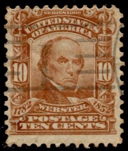 US Stamps #307 USED WEBSTER ISSUE