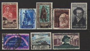 COLLECTION LOT # 5784 ITALY 8 STAMPS 1951+ CV+$20