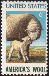 SC#1423 6¢ American Wool Industry (1971) MNH