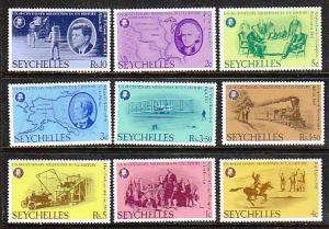 Seychelles U.S. Bicentennial 370-378 MNH VF 