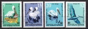 Bulgaria 3008-11 - Cto-nh - Birds (WWF) (cv $2.75)