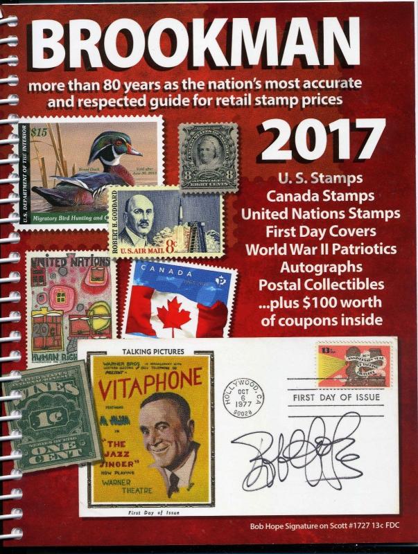 2017 Spiral Bound Brookman Price Guide Full Color - Brand New 