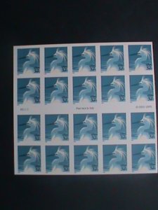 ​UNITED STATES-2004-SC#3830a- SNOWY EGRET BIRD MNH BOOKLET OF 20 - VERY FINE