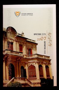 CYPRUS Sc 1077-84 NH ISSUE OF 2007 - PRESENTATION BOOKLET - HISTORICAL PLACES