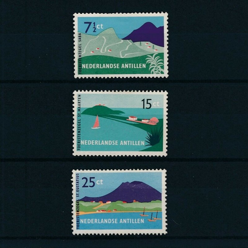 [NA262] Netherlands Antilles 1957 Sailing ships  MNH