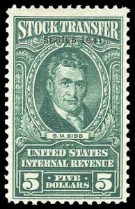 U.S. REV. DATED GREENS RD108  Mint (ID # 89780)